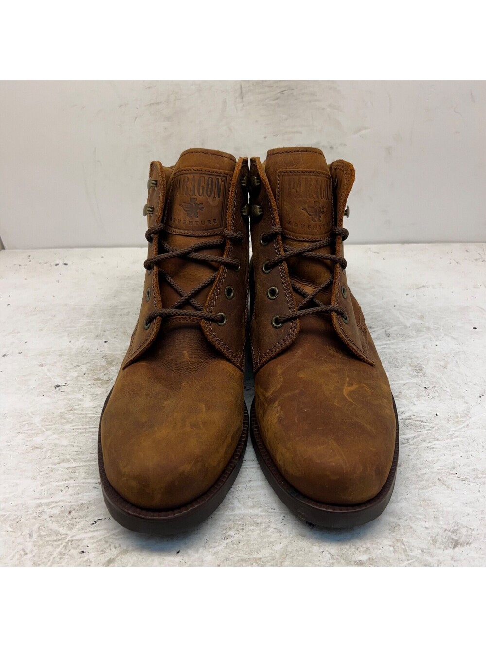Paragon Adventure Men's Lace-Up WP Casual Boots 475 Brown Leather Size 12D - Picture 2 of 8